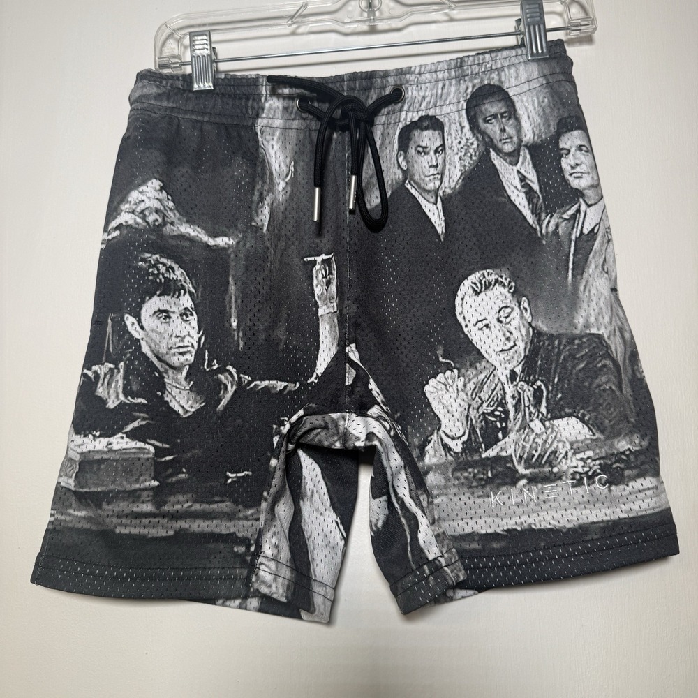 Kinetic Kings Shorts Mens XS Don Family Scarface Mesh 6" Basketball Gym